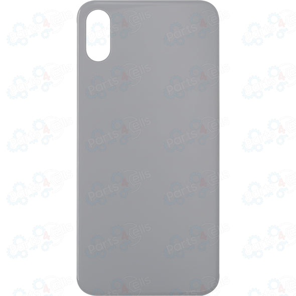 iPhone XS Back Glass without Camera Lens White (No Logo)