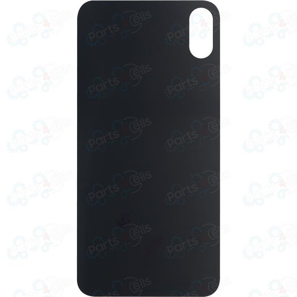 iPhone XS Max Back Glass without Camera Lens White (No Logo)