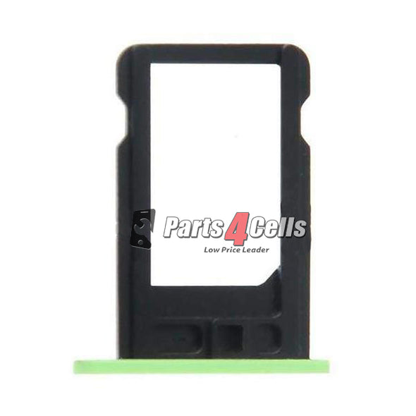 iPhone 5C Phone Sim Tray Green-Parts4Cells
