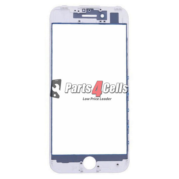 Best Glass for iPhone 7 Plus - OCA Pre-Installed White Frame