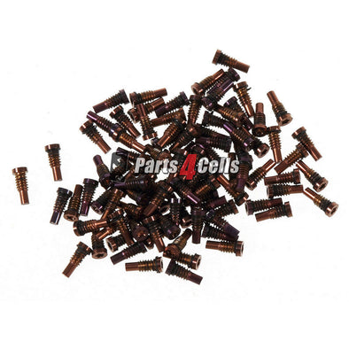 iPhone 8 Plus Bottom Screws Gold 100 Pack - iPhone Screws