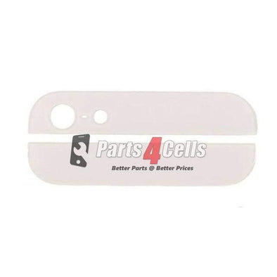 iPhone 5 White Back Rear Housing Top & Bottom Glass White