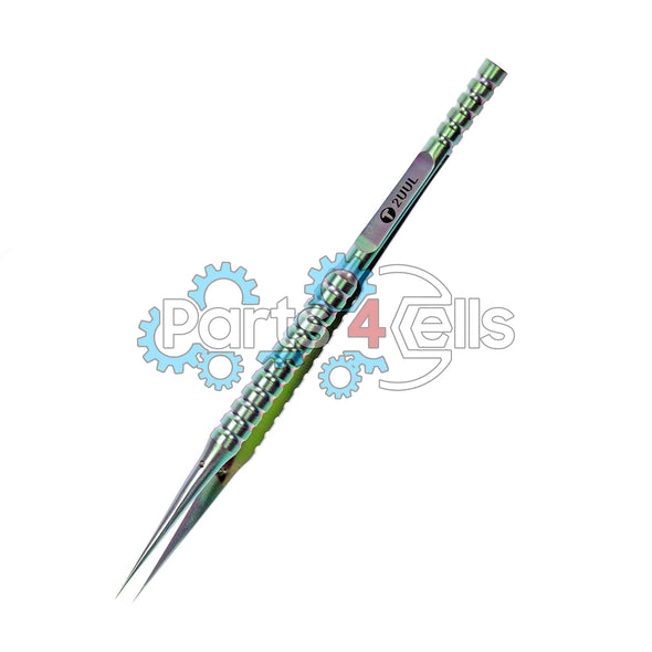2UUL Straight Head Titanium Alloy Ultraprecise Tweezer