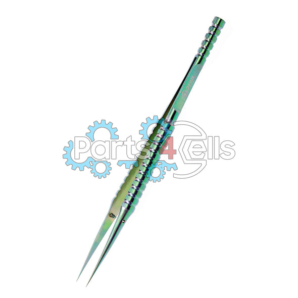2UUL Straight Head Titanium Alloy Ultraprecise Tweezer