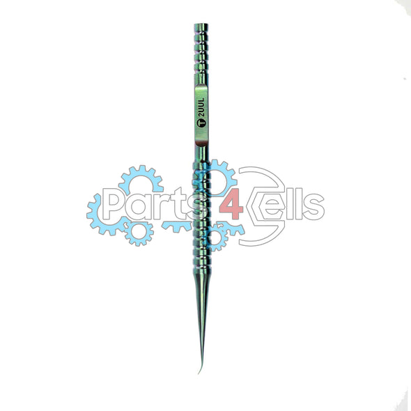 2UUL Curved Head Titanium Alloy Ultraprecise Tweezer